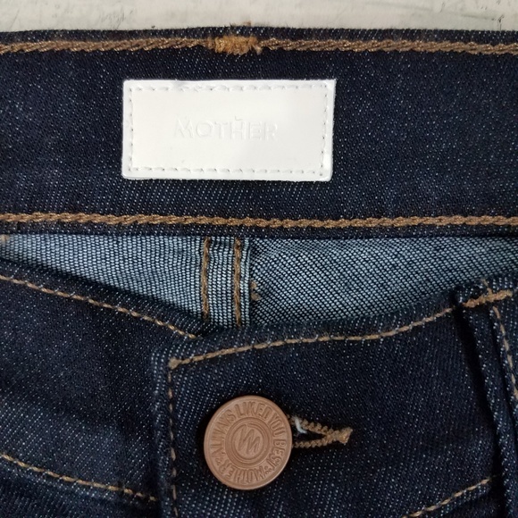 Mother Looker Ankle Fray Jeans So Good Wash 28 29 - Picture 7 of 8